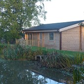 Timber holiday lodge